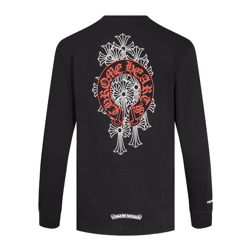 CHROME-HEARTS Men's Long-Sleeve T-shirt Sweatshirt K8006